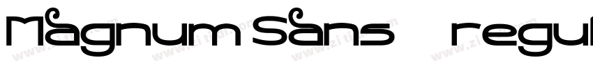 Magnum Sans 3 Regula字体转换